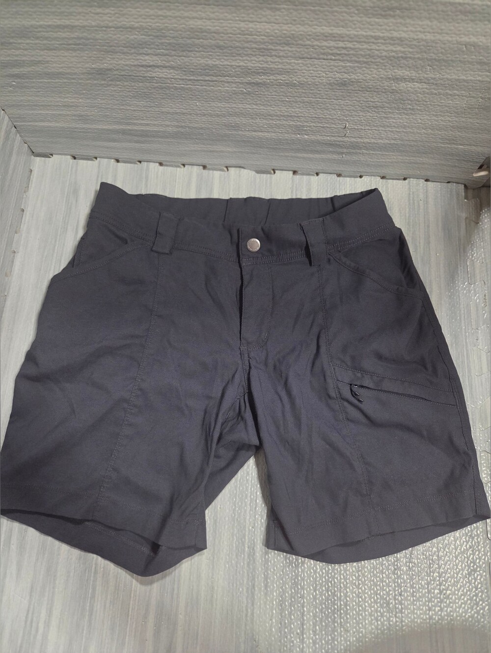 Duluth Trading Dry on the Fly 7" Cargo Utility Outdoors Shorts Size 6 Ink Blue